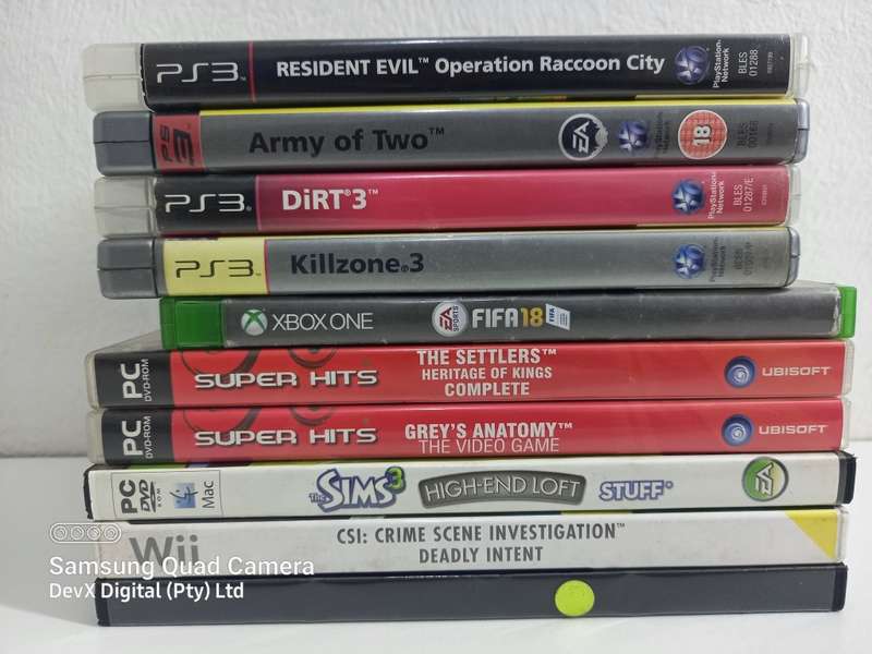 Fire Sale - One Of A Kind Gaming Bundle - PS3/Xbox 360/Xbox One/Wii/PC | Est Retail: R3200.00