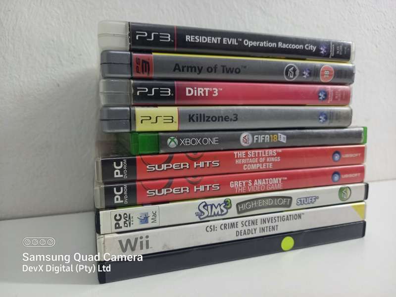Fire Sale - One Of A Kind Gaming Bundle - PS3/Xbox 360/Xbox One/Wii/PC | Est Retail: R3200.00