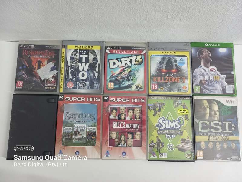 Fire Sale - One Of A Kind Gaming Bundle - PS3/Xbox 360/Xbox One/Wii/PC | Est Retail: R3200.00