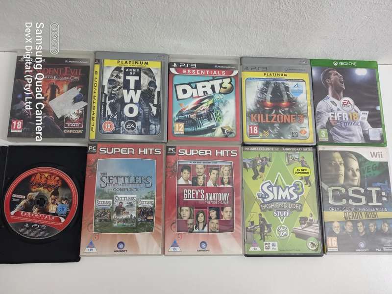 Fire Sale - One Of A Kind Gaming Bundle - PS3/Xbox 360/Xbox One/Wii/PC | Est Retail: R3200.00