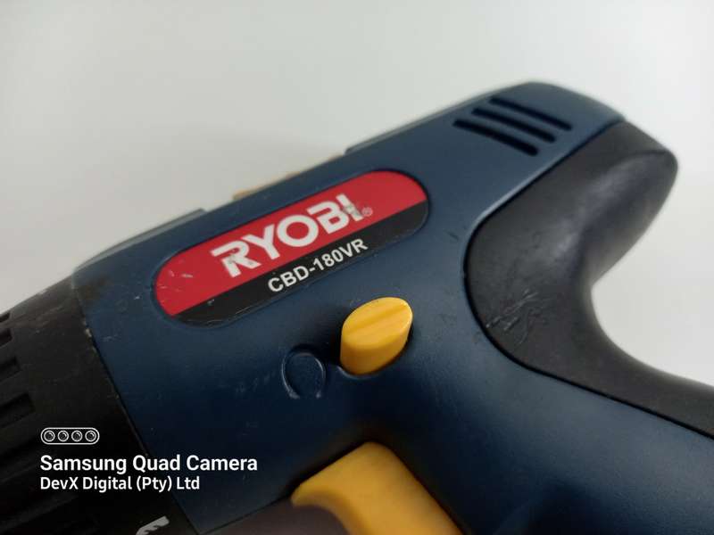 Verified Tested | Ryobi Cordless 18V Li-ion Impact Drill - Model: CBD-180VR - No Battery Pack