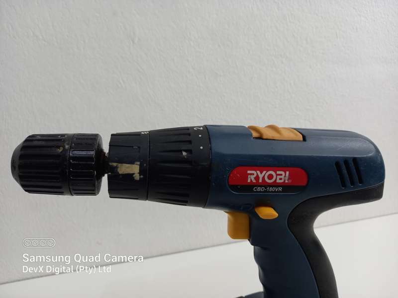 Verified Tested | Ryobi Cordless 18V Li-ion Impact Drill - Model: CBD-180VR - No Battery Pack
