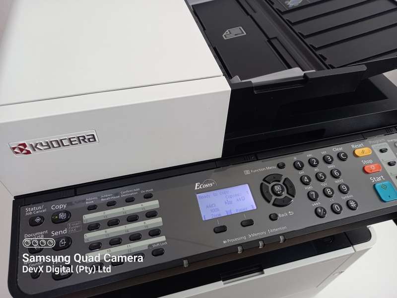 Retail: R20,658.00 - Kyocera ECOSYS M2540dn A4 Multi-function Business Printer + Toner + Cables