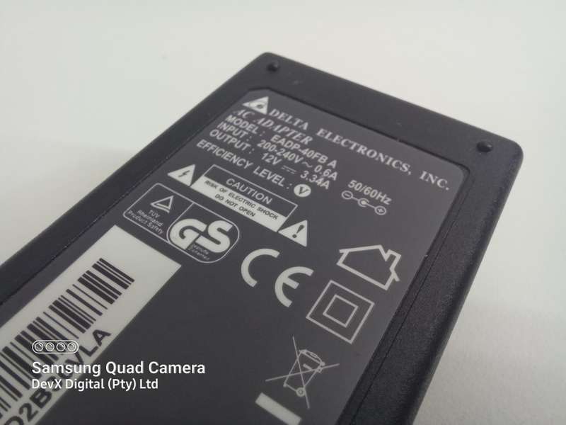12V Delta Charger For Laptops, Routers, Media Players + More - 12V/2.5A/30W - Brand New