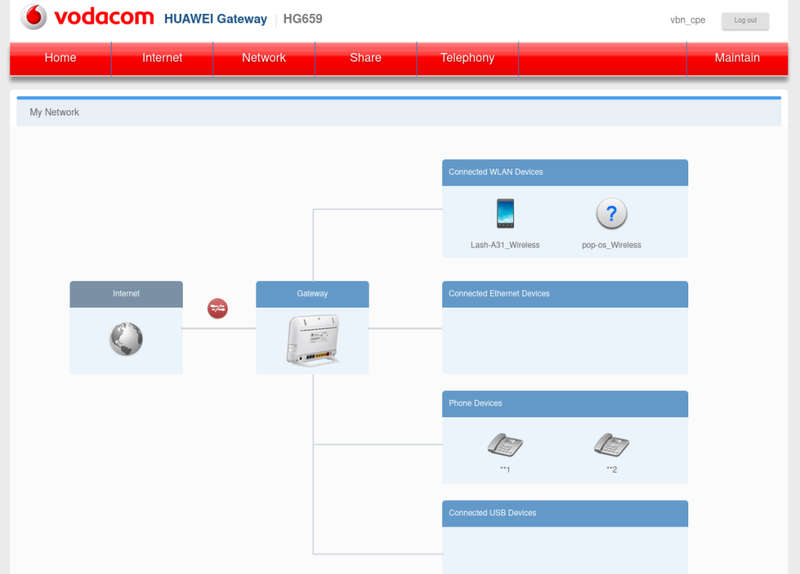 Verified Tested - Huawei HG659 4 Port Home Gateway Router - Easy Admin Access & Setup Method