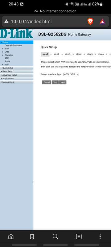Verified Tested - D-Link DSL-G2562DG VDSL2 Wi-Fi Modem Router- Easy Admin Access & Setup Method