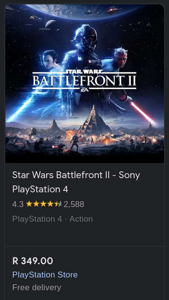 Original PS4 Games - Star Wars: Battlefront II - Verified Tested - In Excellent Condition