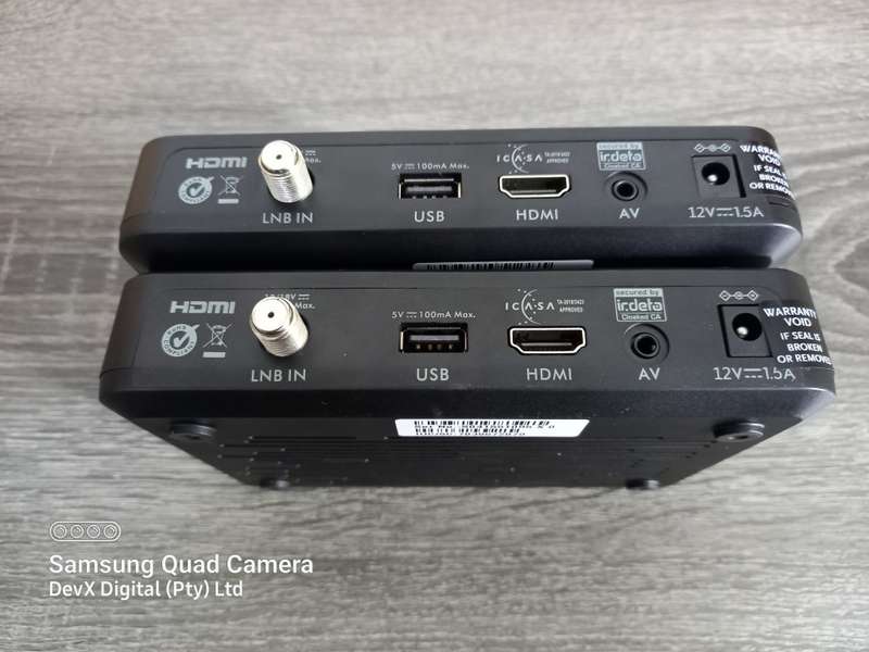 Retail: R750 Each - Model 6s DSTV Decoders - HDMI & USB Ports - Verified Tested - Limited Deal