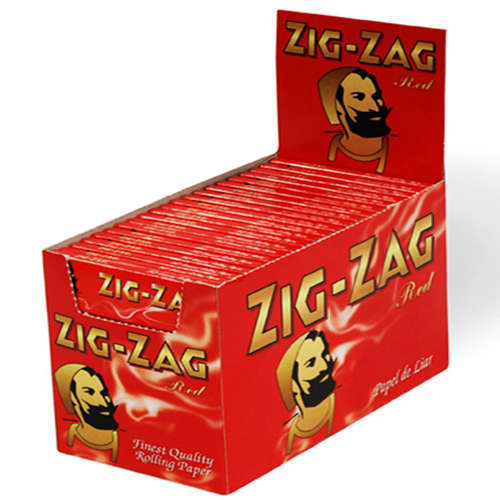 Zig - Zag Red Rolling Paper