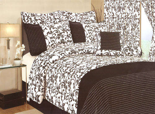 ! FIRST ON BID OR BUY ! 12 - PIECE COMFORTER SET - KING SIZE