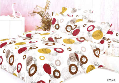 10 Piece - Cotton Feel - Bed Linen - Queen Size- Duvet Cover Set