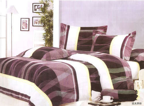 10 Piece - Cotton Feel - Bed Linen - Queen Size- Duvet Cover Set