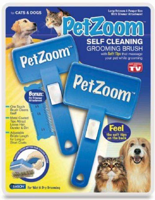 Pet Zoom Grooming Brush - As seen on TV