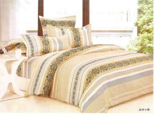 10 Piece - Cotton Feel - Bed Linen - Queen Size- Duvet Cover Set