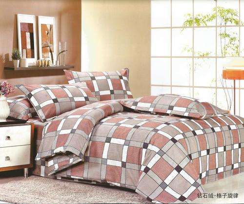 6 Piece - Cotton Feel - Bed Linen - Queen Size- Duvet Cover Set