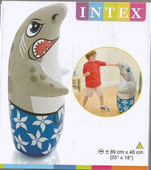 Inflatable punching or tackle toy
