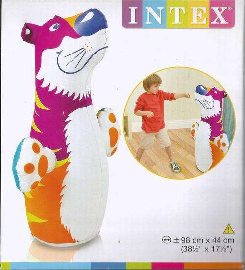 Inflatable punching or tackle toy