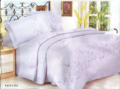 6 Piece - Polyester fabric - Bed Linen - Double Size- Duvet Cover Set