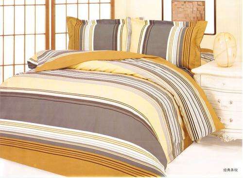 6 Piece - Cotton Feel - Printed - Double bed- Duvet Set