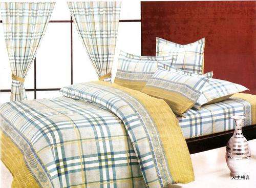6 Piece - Cotton Feel - Printed - Double bed- Duvet Set