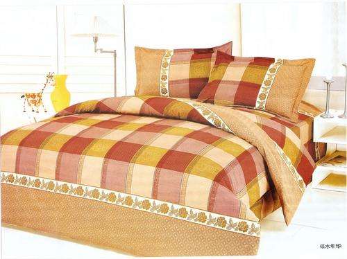 6 Piece - Cotton Feel - Printed - Double bed- Duvet Set