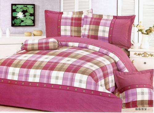 6 Piece - Cotton Feel - Printed - Double bed- Duvet Set