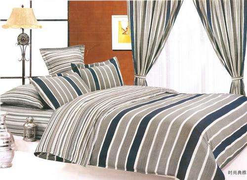 6 Piece -Super Soft Cotton Feel - Bed Linen - Queen Size- Duvet Cover Set