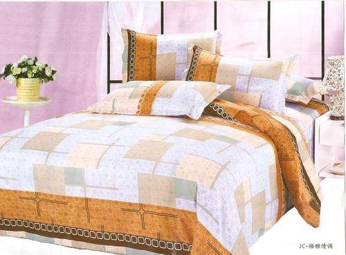 6 Piece - Seersucker Cotton Feel - Bed Linen - Queen Size- Duvet Cover Set