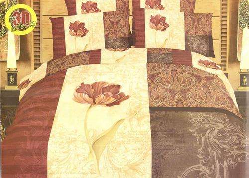 6 Piece -Super Soft Cotton Feel - Bed Linen - Double bed - Duvet Cover Set