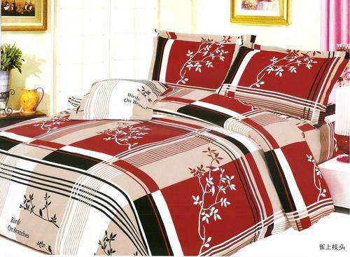 6 Piece - Super Soft Cotton Feel - Bed Linen - Double Bed Size- Duvet Cover Set