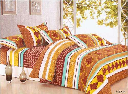 10 Piece - Super Soft Cotton Feel - Bed Linen - Double Bed Size- Duvet Cover Set