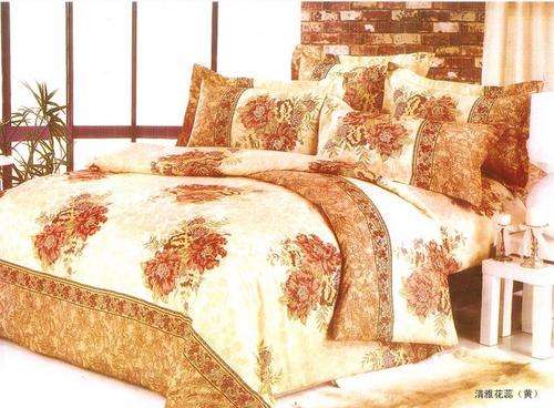 6 Piece - Seersucker Cotton Feel - Bed Linen - Double Bed Size- Duvet Cover Set