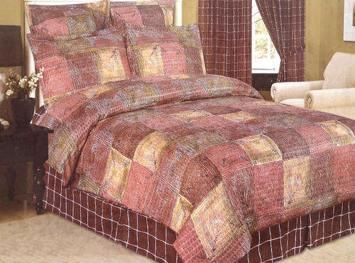 10 Piece - Super Soft Cotton Feel - Bed Linen - Queen Size- Duvet Cover Set