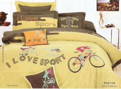 6 Piece - Super Soft Cotton Feel - Bed Linen - Queen Size- Duvet Cover Set