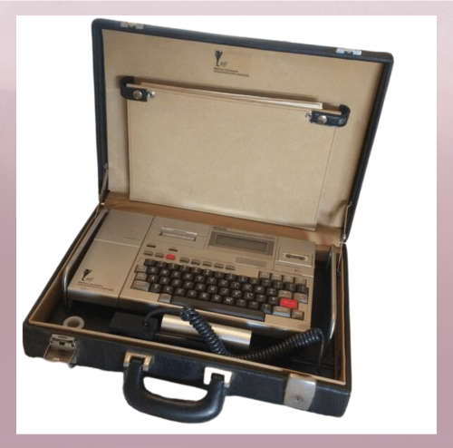 Vintage Epson Hx-20 First Portable Computer