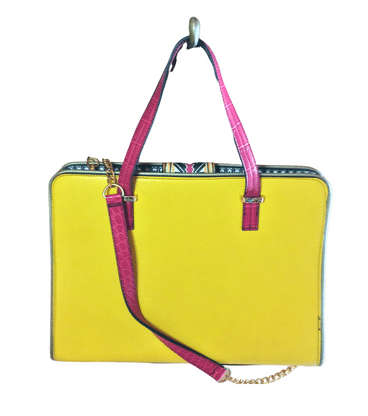 David Tlale designer handbag & Scarf