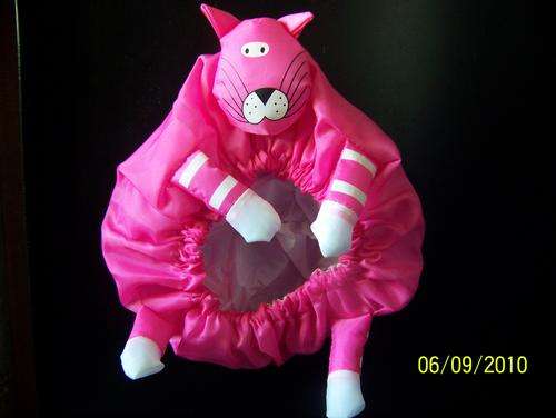 Pink Cat Shower Cap