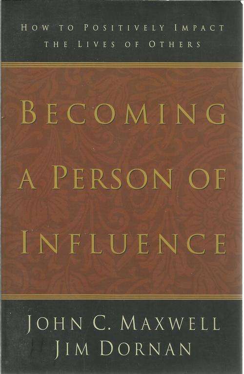 Becoming a Person of Influence-John C.Maxwell  (Soft cover)