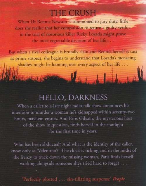 Sandra Brown The Crush and Hello,Darkness (Paperback)