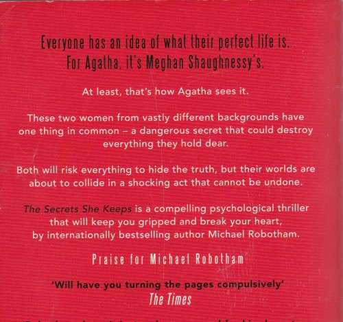 Michael Robotham The Secrets she keeps  (Large Soft cover)