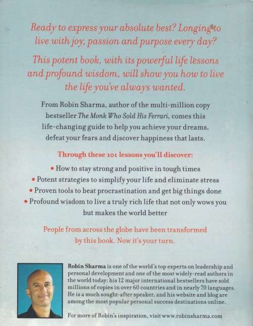 Robin S.Sharma Life Lessons  (Med soft cover)