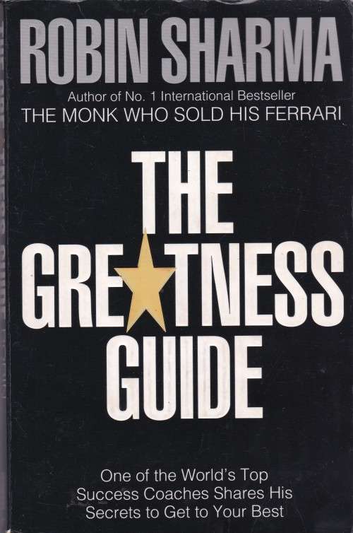 Robin S.Sharma The Greatness guide  (Med soft cover)