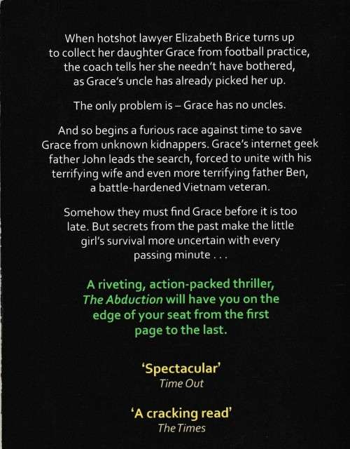 Mark Gimenez The Abduction (Med soft cover)