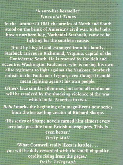 Bernard Cornwell Rebel  (Small soft cover)