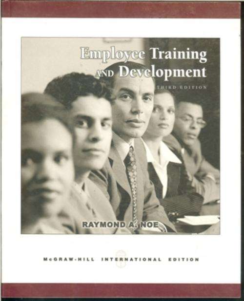 Employee Training & Development-Raymand A.Noe (Soft cover)