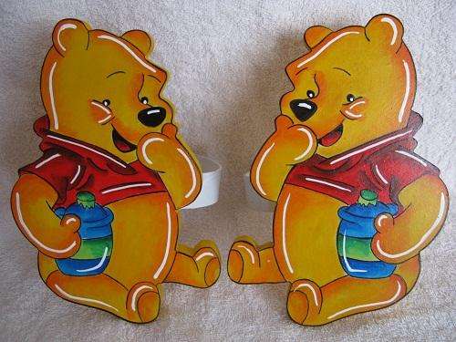 Winnie the pooh curtain tie backs