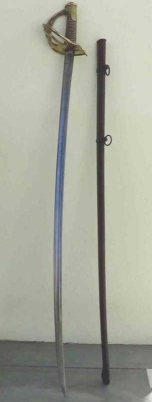 1822 French pattern  "Bancal" Heavy Cavalry Sabre
