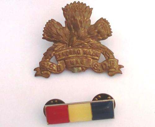 SADF  SSB Balkie and Brass Beret Badge