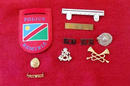 Mixed  Militaria. All pins etc intact