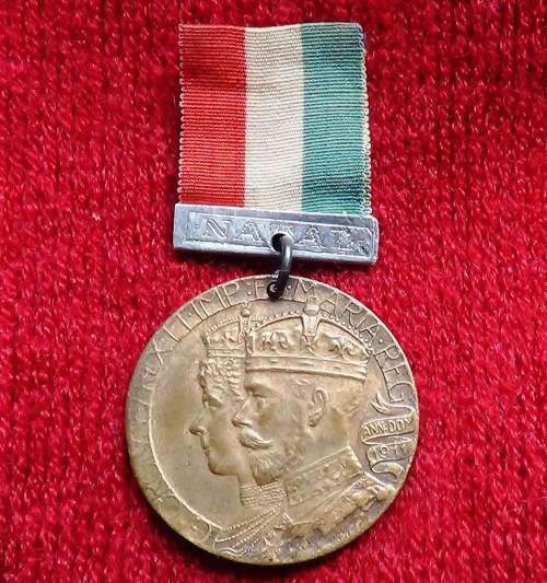 1911 Souvenir of the Coronation Natal -rarely seen with all the attachments